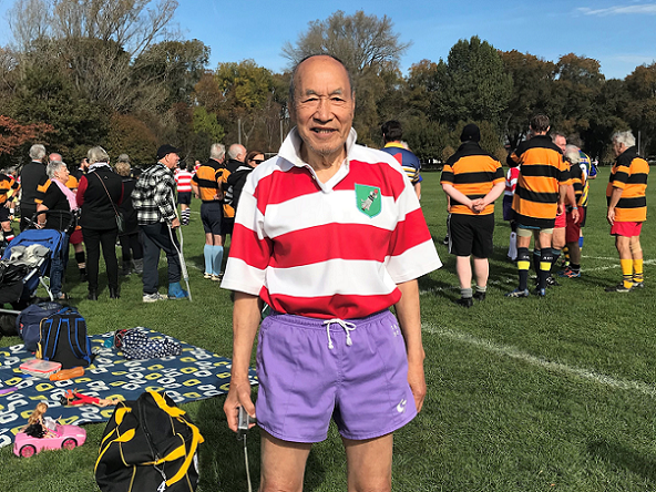 Japanese Octogenarian Still Loves And, Oldest Active Rugby Player